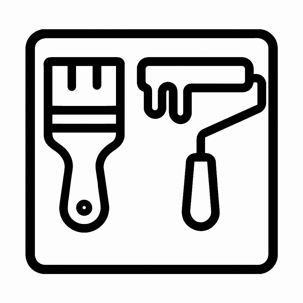 Schilderen pictogram